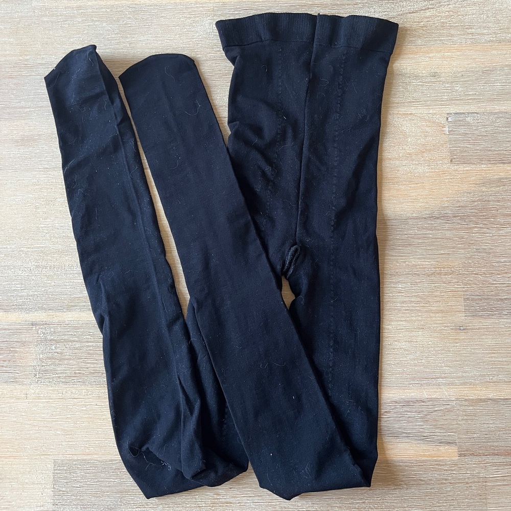Ballet Beautiful black seamed tights - Picture 5 of 5